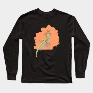 Desert Colors - Lizard Illustration Long Sleeve T-Shirt